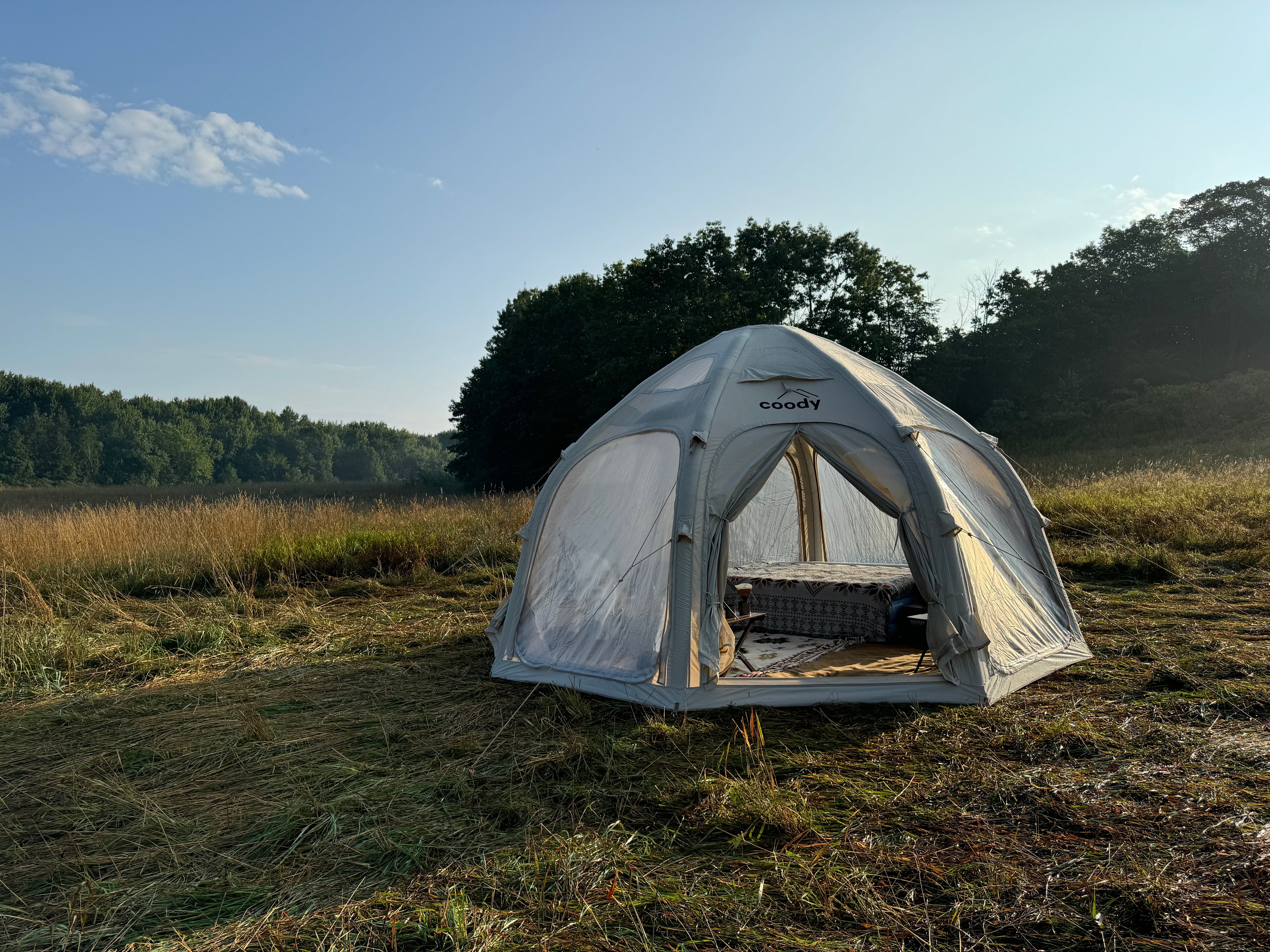 Coody Inflatable Tent - Dome - {4} | winter camping tent |  glamping tent 